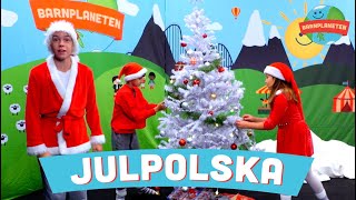 Julpolska Nu har vi ljus här i vårt hus  Julsånger och julmusik med Minikompisarna [upl. by Artinad]