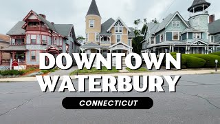 Downtown Waterbury Connecticut Walking Tour  July 2023 [upl. by Mcwilliams350]