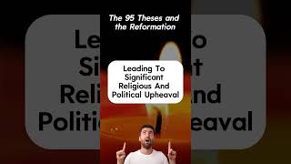 Martin Luthers 95 Theses The Spark of Reformation facts historicaltrials history shorts [upl. by Tada]