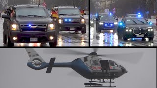 Kamala Harris and Volodymyr Zelensky arrive in Munich with impressive cars [upl. by Ardet521]