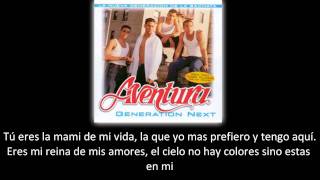 Aventura  La novelita lyric  letra [upl. by Tnahsarp]