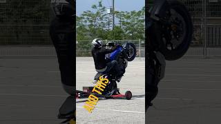 Finally Learning to WHEELIE motorcycle motorcycles wheelie wheelies stunting howtowheelie [upl. by Amlev897]