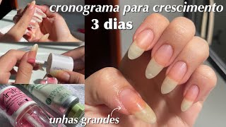 SIGA ESSE CRONOGRAMA DAS UNHAS PARA CRESCIMENTO💅🏻✨ [upl. by Liew]