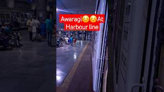 Mumbai Harbour lines  world class stations  shorts tranding viral [upl. by Reifnnej584]