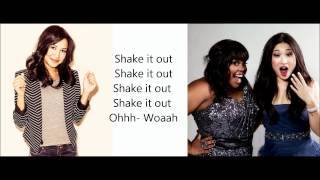 Glee  Shake it out Lyrics [upl. by Mercer649]