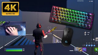 Razer Huntsman V3 Pro Mini Fortnite Keyboard amp Mouse Sounds Gameplay 4K [upl. by Helfand768]