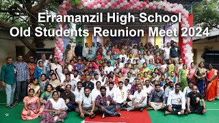 Old Students Reunion Meet 2024  Erramanzil High School  Hyderabad [upl. by Akehsal683]