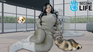 Introducing My New Fur Baby 🐶  Second Life [upl. by Denison]