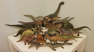 Gigantic Papo Dinosaurs Collection Review 23 Dinos [upl. by Lauralee871]