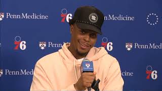 Kyle Lowry PostGame Interview  Miami Heat vs Philadelphia 76ers [upl. by Ocirred]