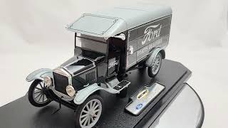 Matchbox Collectibles 1925 Ford Model TT Parts Delivery Van Black [upl. by Anayad72]