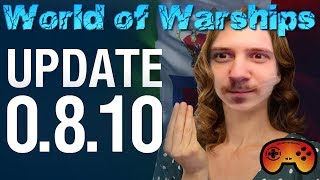 Italiener Sansonetti amp Odin mit Update 0810 für World of Warships  DeutschGerman [upl. by Niar975]