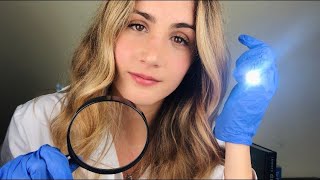 Ispezione e trattamento viso 👩‍⚕️ ASMR ITA  Roleplay Dermatologa • gloves • soft spoken • [upl. by Jeunesse]