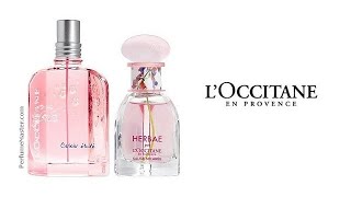 Herbae Sauge Sclaree Cerisier Etoile LOccitane Spring Perfumes [upl. by Anahsahs]