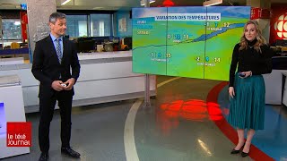 Une « tempête de neige » fonce sur le Québec [upl. by Thurmann]