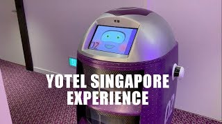 Yotel Singapore  A HOTEL WITH A HOUSEKEEPING ROBOT [upl. by Hanselka]