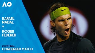 Rafael Nadal v Roger Federer Condensed Match  Australian Open 2009 Final [upl. by Angeli733]