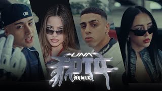 MESITA NICKI NICOLE EMILIA TIAGO PZK  UNA FOTO REMIX Video Oficial  YouTube Music [upl. by Ecnarret]