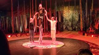 Giffords Circus 2019 Tweedy the Clown on a Unicycle [upl. by Radman]