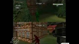 Army Men Sarges War GameCube Gameplay  2player [upl. by Topliffe]