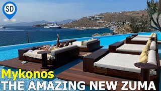 Mykonoss New Zuma  Amazing Infinity Pool Bar amp Restaurant [upl. by Matuag]