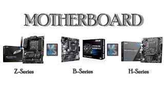 ZSeries Bseries amp HSeries Motherboards [upl. by Ainniz73]