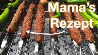 Köftespieß  Zuhause Selber Machen  Rezept Von Meiner Mama [upl. by Gibbeon988]