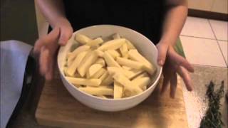 Home made Potato Chips and freezing instructions [upl. by Ashlie]