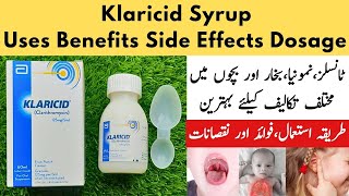 Klaricid Syrup Uses In Urdu  Klaricid Syrup Banane Ka Tarika [upl. by Ehlke]