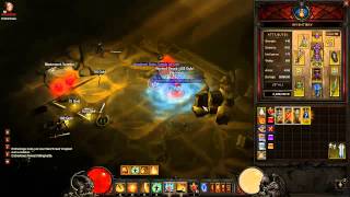 Diablo 3 Monk Inferno 103 CRAZY fast farming guide  Act 2 [upl. by Aneeuq]