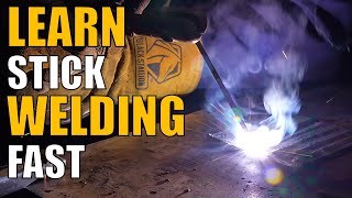 Stick Welding Basics Practice Drills [upl. by Doble]