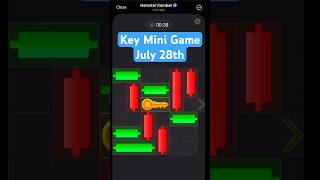 Hamster Kombat Mini Game  28th July 2024 Solved [upl. by Sherburne866]