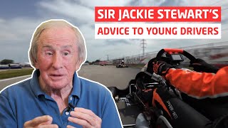 Sir Jackie Stewarts Advice To Young Drivers  RRDC Legends [upl. by Larine144]