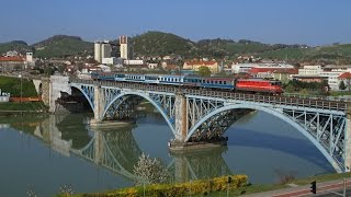 Bahnverkehr in Maribor SLO am 30032014 [upl. by Tedi]