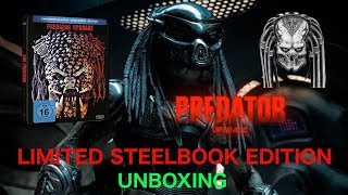 The Predator Predator Upgrade Steelbook Unboxing [upl. by Ahsaekal59]