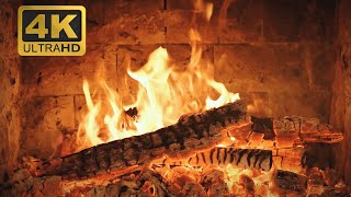 🔥 Cozy Fireplace 4K 12 HOURS Calming Crackling Fire Sounds for a Relaxing Home Experience [upl. by Trellas795]