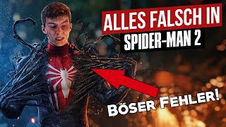 Alles falsch in SpiderMan 2  GameSünden [upl. by Melamie]