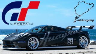 Gran Turismo 7  1054HP Pagani Huayra 13 Pro Tune  Nurburgring Setup  GT7 shorts GranTurismo7 [upl. by Rehtul537]