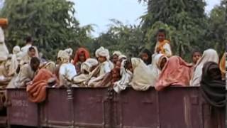 1947 Indian Independence rare color video clip [upl. by Quent]