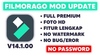 UPDATE‼️ filmorago mod apk terbaru 2024 no password and mobile legends [upl. by Anelrats]