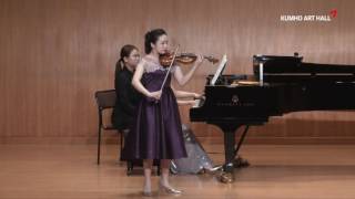 2017년 금호영재콘서트 최주하 JooHa Choi Antonin Dvorak  4 Romantic Pieces for Violin and Piano Op75 [upl. by Eidroj621]