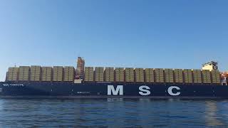 MSC TÜRKİYE KONTEYNER GEMİSİ CONTAINER VESSEL [upl. by Glanville]