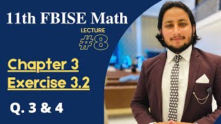 11th Class Math  Ch 3 Matrices amp Determinants  Exercise 32 Question 3 amp 4 [upl. by Nuawad832]