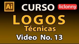 Illustrator Logos Tutorial  13¿Cómo hacer Logotipos con Estrellas liclonny [upl. by Saree]