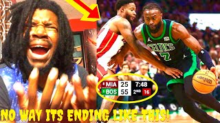 WE DOWN 30 BEFORE HALF BRO ITS OVER CELTICS VS HEAT GAME 5 HIGHLIGHTS REACTION 2024 [upl. by Mitzi]