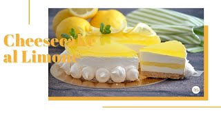 CHEESECAKE AL LIMONE senza cottura  Ricotta amp Grano [upl. by Miarhpe721]