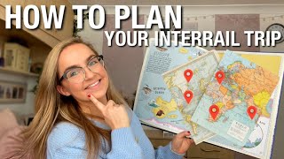 HOW TO PLAN YOUR INTERRAIL TRIP 2022  what pass amp choosing your route  Travelling around Europe [upl. by Aldos]