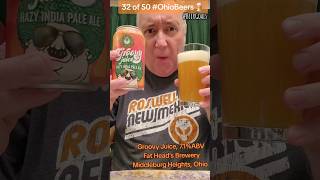 Groovy Juice by Fat Heads Brewery of Middleburg Heights Ohio Best New England Style Hazy IPA [upl. by Otho]