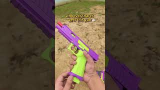 Did you get a piece of wood 1911 fidget desert watergun funny toys gaming [upl. by Ahsaetal]