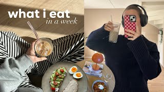 what i eat in a week  simple amp healthy [upl. by Shandy]